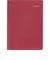 【2027年1月始まり】　高橋書店　リシェル2　A6　ウィークリーホリゾンタル　212　ビーツレッド　月曜日始まり