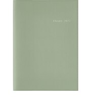 【2026年12月始まり】 高橋書店 デスクダイアリーカジュアル9 A5 マンスリーブロック 430 セージグリーン 月曜日始まり