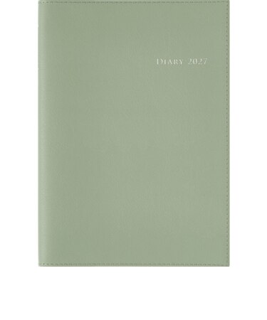 【2026年12月始まり】　高橋書店　デスクダイアリーカジュアル9　A5　マンスリーブロック　430　セージグリーン　月曜日始まり