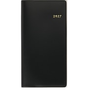 【2026年12月始まり】　高橋書店　ニューダイアリー6　手帳判　ウィークリーレフト　74　黒　月曜日始まり