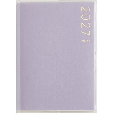 【2026年12月始まり】　高橋書店　T'pure4日曜始まり　B7　ウィークリーホリゾンタル　183　ライラック　日曜日始まり