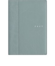 【2027年1月始まり】　高橋書店　シャルム8　B6　ウィークリーバーチカル　358　フィールドグリーン　月曜日始まり