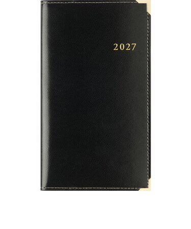 【2026年12月始まり】　高橋書店　ニューダイアリーアルファ1　手帳判　ウィークリーレフト　99　黒　月曜日始まり