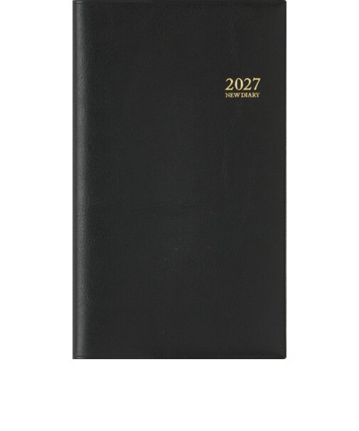 【2026年12月始まり】　高橋書店　ニューダイアリーアルファ10　手帳判　ウィークリーレフト　104　黒　月曜日始まり