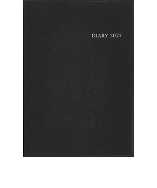 【2026年12月始まり】　高橋書店　デスクダイアリーカジュアル1　A5　ウィークリーレフト　431　黒　月曜日始まり