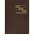 【2027年1月始まり】　高橋書店　3年卓上日誌　A5　デイリー2日1ページ　63　茶　各月1日始まり