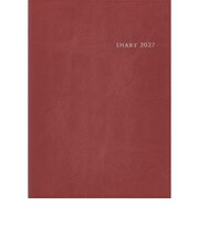 【2026年12月始まり】　高橋書店　デスクダイアリーカジュアル2　A5　ウィークリーホリゾンタル　432　レッド　月曜日始まり