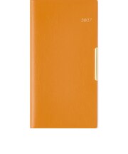 【2026年11月始まり】　高橋書店　T’slim　手帳判　マンスリー見開き2ヶ月ホリゾンタル　161　オレンジ　日曜日始まり