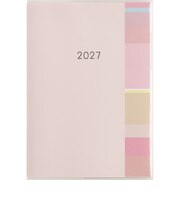 【2027年1月始まり】　高橋書店　ミアクレールグラン1　A5　マンスリーブロック　456　ピンク　日曜日始まり