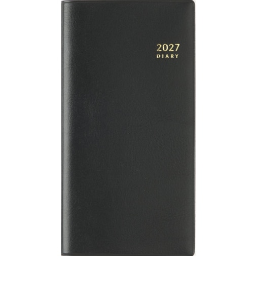 【2026年12月始まり】　高橋書店　ニューダイアリー7　手帳判　ウィークリーレフト　76　黒　月曜日始まり