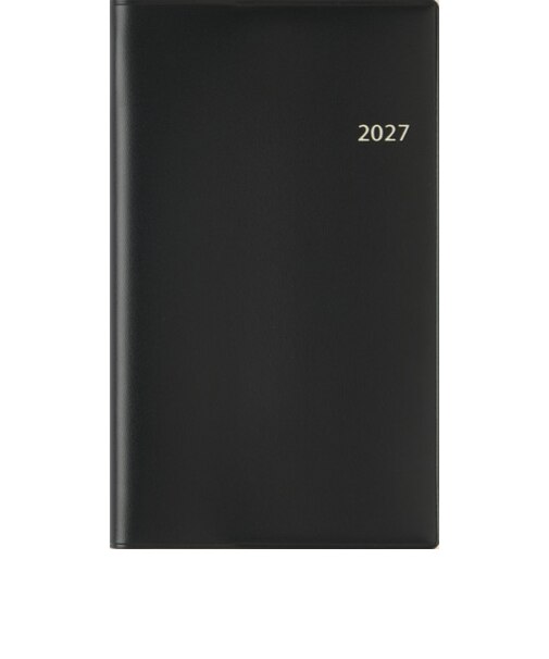 【2026年12月始まり】　高橋書店　ニューダイアリーアルファ11　手帳判　ウィークリーバーチカル　105　黒　月曜日始まり