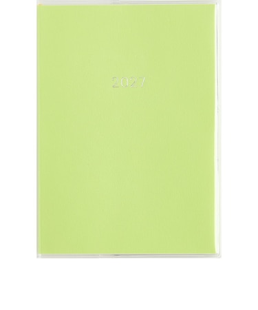 【2026年12月始まり】　高橋書店　ミアクレールコケット6　A6　マンスリーブロック　420　グリーン　月曜日始まり