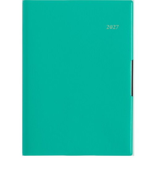【2026年12月始まり】　高橋書店　フェルテ9　B6　ウィークリーホリゾンタル　239　ターコイズ　月曜日始まり