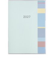 【2026年12月始まり】　高橋書店　ミアクレールグラン2　A5　マンスリーブロック　457　ブルー　日曜日始まり