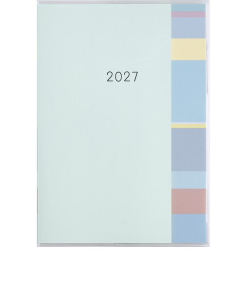 【2026年12月始まり】　高橋書店　ミアクレールグラン2　A5　マンスリーブロック　457　ブルー　日曜日始まり