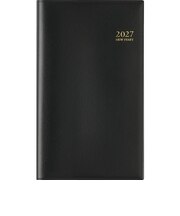 【2026年12月始まり】　高橋書店　ニューダイアリーアルファ5　手帳判　ウィークリーホリゾンタル　106　黒　月曜日始まり