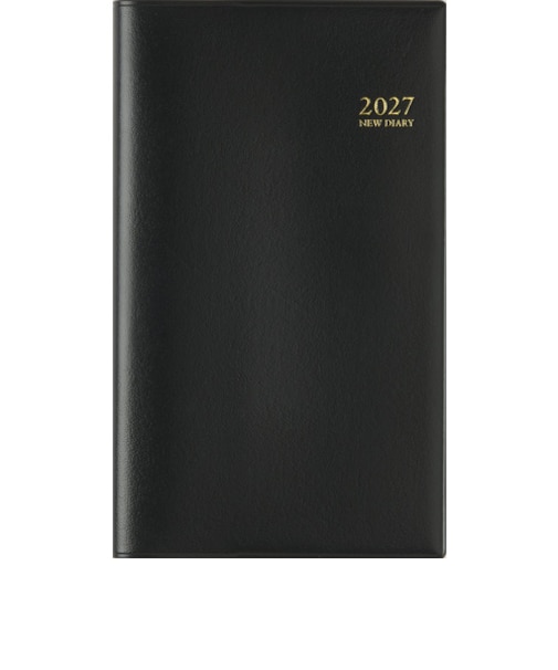 【2026年12月始まり】　高橋書店　ニューダイアリーアルファ5　手帳判　ウィークリーホリゾンタル　106　黒　月曜日始まり