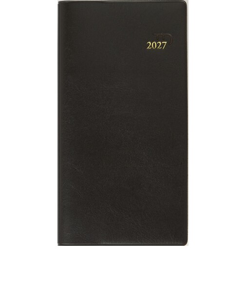 【2026年12月始まり】　高橋書店　ニューダイアリー2　手帳判　ウィークリーレフト　77　茶　月曜日始まり