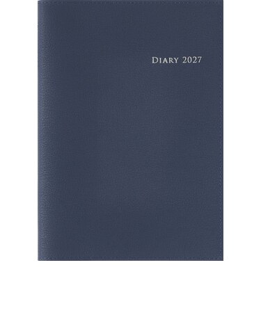 【2026年12月始まり】　高橋書店　デスクダイアリーカジュアル3　A5　ウィークリーバーチカル　433　ブルー　月曜日始まり
