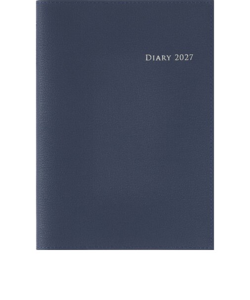 【2026年12月始まり】　高橋書店　デスクダイアリーカジュアル3　A5　ウィークリーバーチカル　433　ブルー　月曜日始まり
