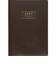 【2026年12月始まり】　高橋書店　ビジネス卓上日誌　A5　ウィークリーレフト　54　茶　月曜日始まり