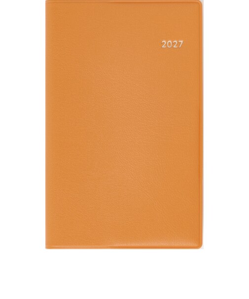 【2027年1月始まり】　高橋書店　T'mini3　手帳判　ウィークリーホリゾンタル　151　オレンジ　月曜日始まり