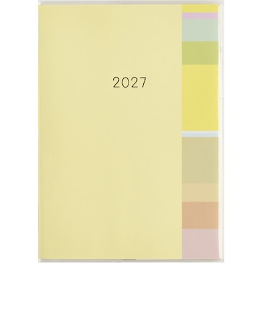【2026年12月始まり】　高橋書店　ミアクレールグラン3　A5　マンスリーブロック　458　イエロー　日曜日始まり