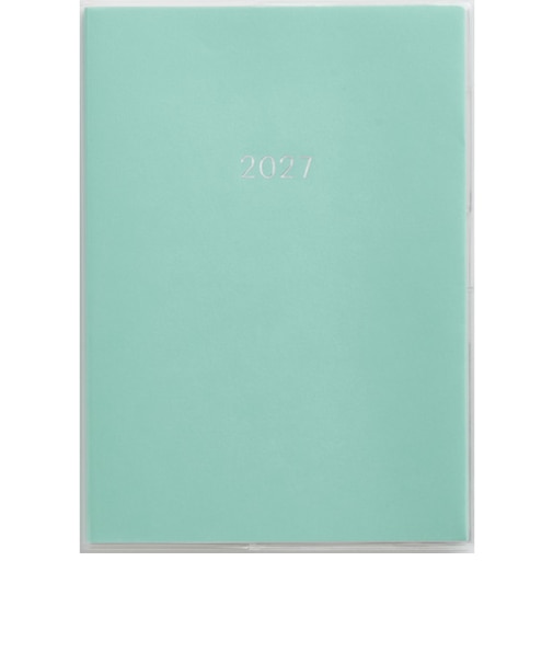 【2026年12月始まり】　高橋書店　ミアクレール6　B6　マンスリーブロック　510　グリーン　月曜日始まり