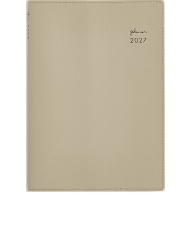 【2026年12月始まり】　高橋書店　リラクレール1　B6　マンスリーブロック　361　カフェモカ　日曜日始まり