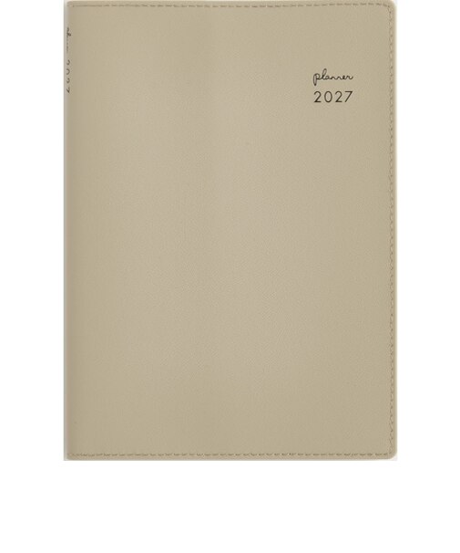 【2026年12月始まり】　高橋書店　リラクレール1　B6　マンスリーブロック　361　カフェモカ　日曜日始まり