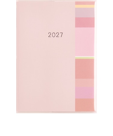 【2026年12月始まり】　高橋書店　ミアクレール1　B6　マンスリーブロック　506　ピンク　日曜日始まり