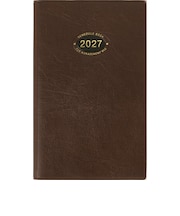 【2027年1月始まり】　高橋書店　ビジネス手帳4　手帳判　ウィークリーレフト　52　茶　月曜日始まり