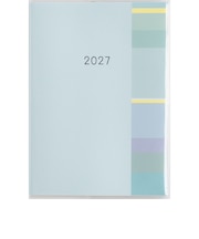 【2026年12月始まり】　高橋書店　ミアクレール2　B6　マンスリーブロック　507　ブルー　日曜日始まり
