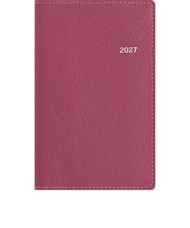 【2026年12月始まり】　高橋書店　T'beau日曜始まり4　手帳判　ウィークリーホリゾンタル　331　ストロベリーレッド　日曜日始まり