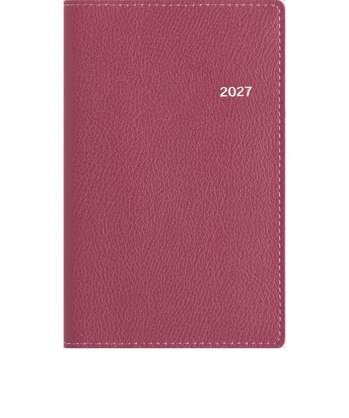 【2026年12月始まり】　高橋書店　T'beau日曜始まり4　手帳判　ウィークリーホリゾンタル　331　ストロベリーレッド　日曜日始まり