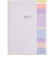 【2026年12月始まり】　高橋書店　ミアクレール5　B6　マンスリーブロック　505　パープル　日曜日始まり