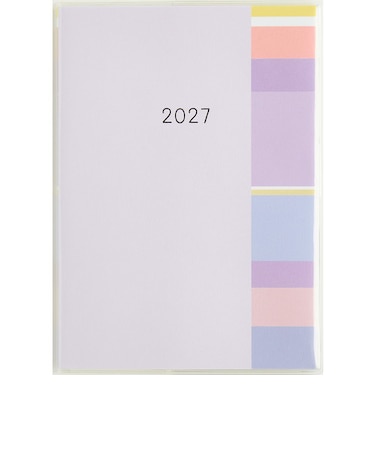 【2026年12月始まり】　高橋書店　ミアクレール5　B6　マンスリーブロック　505　パープル　日曜日始まり