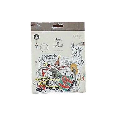スワテリエ（suatelier）　フレークステッカー　1517　Some　place　28枚入