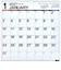 【2027年版・壁掛】　高橋書店　エコカレンダー壁掛　B2変型　E31