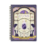 ロッカク（ROKKAKU）　ROKKAKU×オビワン　箔押しB6リングノート　パーラームーンライト