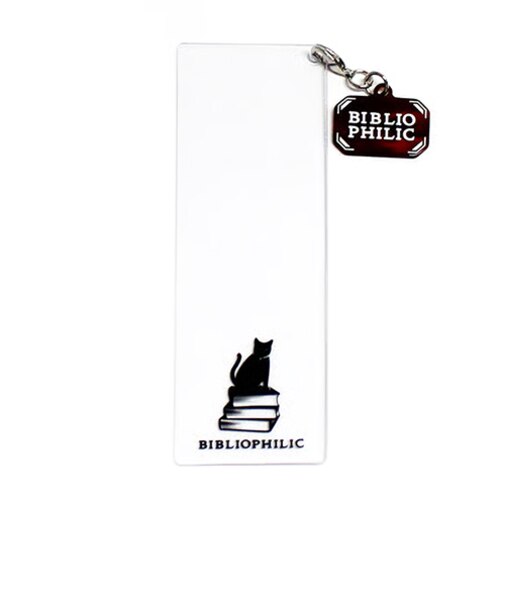 BIBLIOPHILIC　HANDCRAFT　BOOKCHARM（ブックチャーム）／ブックマークセット　ロゴ　B2　栞