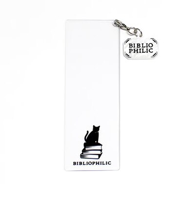BIBLIOPHILIC　HANDCRAFT　BOOKCHARM（ブックチャーム）／ブックマークセット　ロゴ　B1　栞