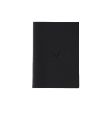 ロディア（RHODIA）　ホチキス留めノートカバー　A5　ベーシック　cf119184bk　ブラック