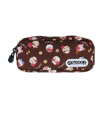 サンスター文具　OUTDOOR　PRODUCTS　ペンケース　ちいかわ　ブラウン