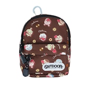 サンスター文具　OUTDOOR　PRODUCTS　ペンケース　バックパック　ちいかわ　ブラウン