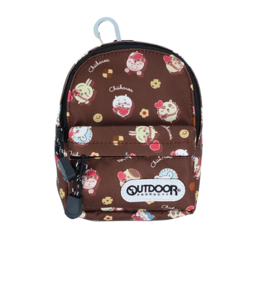 サンスター文具　OUTDOOR　PRODUCTS　ペンケース　バックパック　ちいかわ　ブラウン