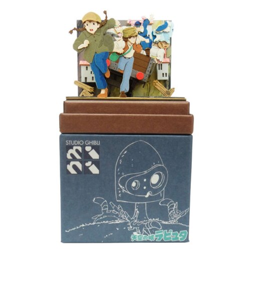 さんけい　みにちゅあーとキット　スタジオジブリmini　天空の城ラピュタ　MP07－134　飛行石の正体