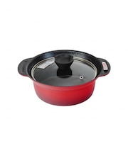 【お買い得】 なごみ丈膳 IH対応フチ付卓上鍋 16cm RB-3196