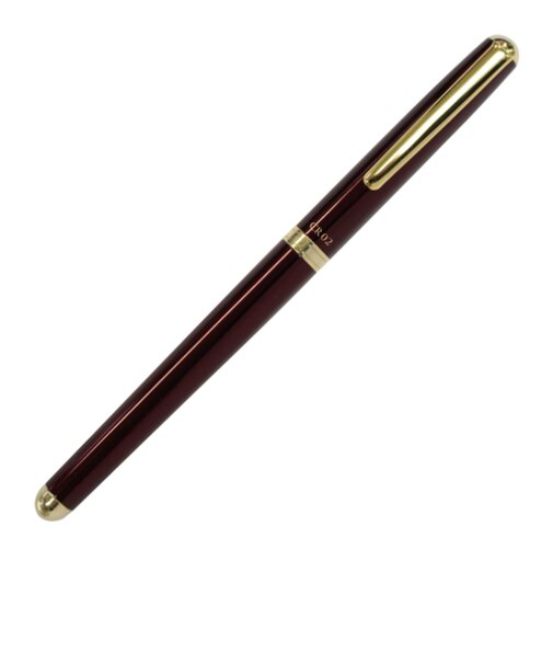 オート（OHTO）　水性ボールペン　CR02ゴールドパーツモデル　0.5mm　CR02-05-GWI　ワイン