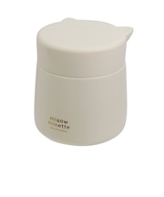 サブヒロモリ　にゃお　ねこみみステンレススープポット　320mL　SHI4385－09　ホワイト